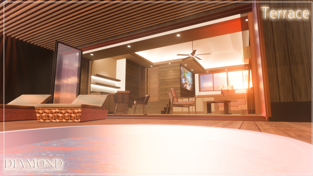 Rapice【ワールドアセット/VRChat-compatible world】 PC/Q対応