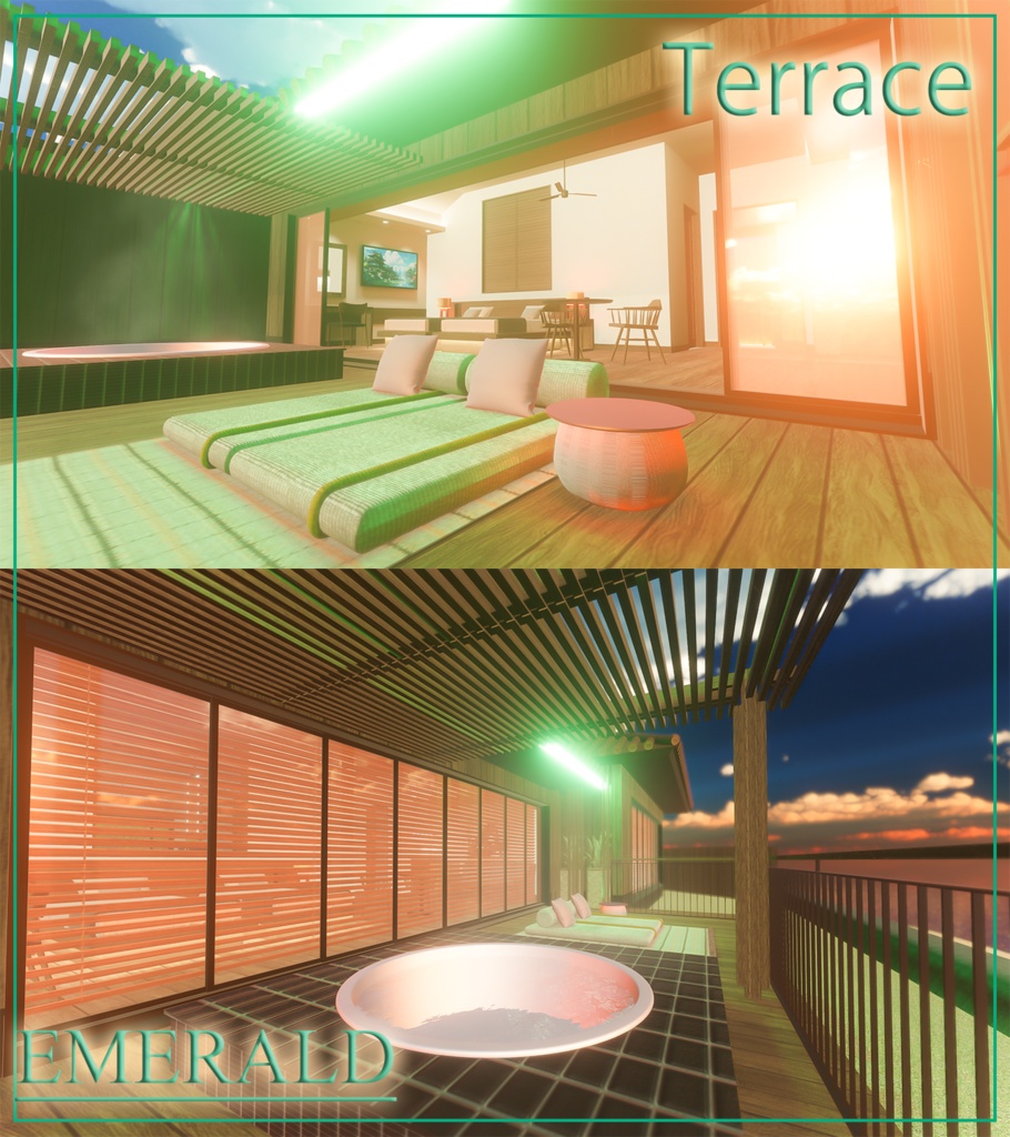 Rapice【ワールドアセット/VRChat-compatible world】 PC/Q対応