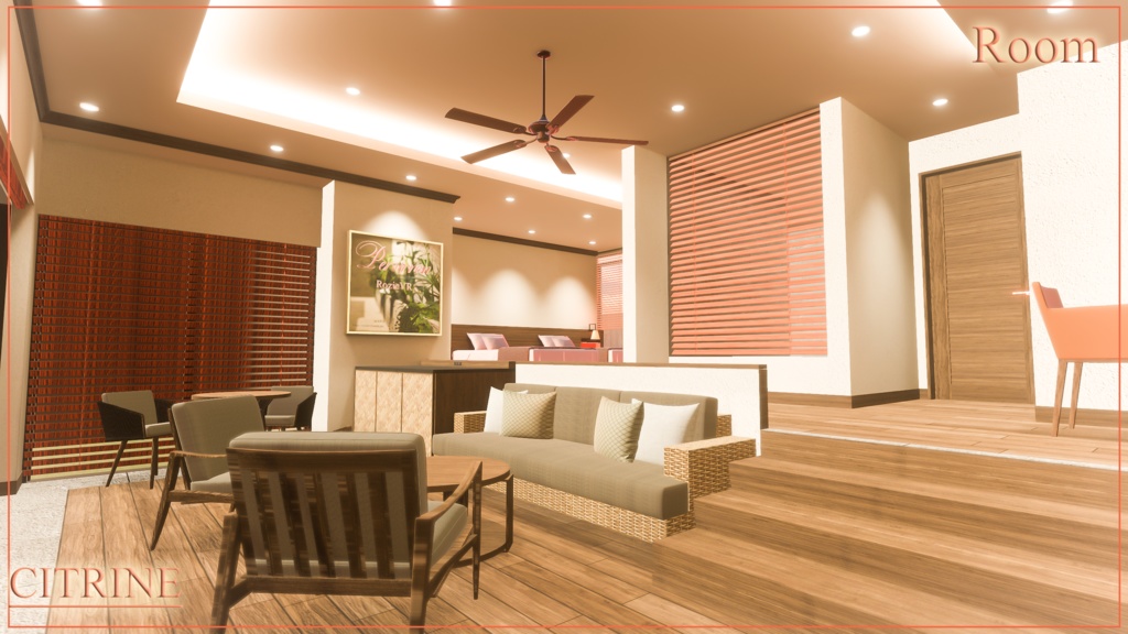 Rapice【ワールドアセット/VRChat-compatible world】 PC/Q対応