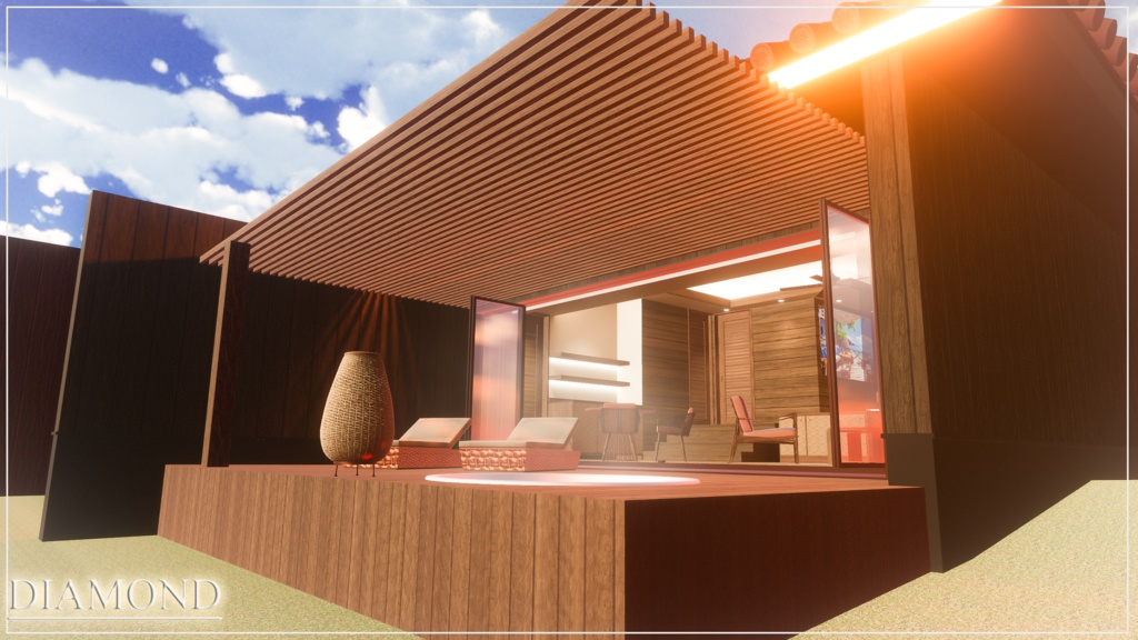 Rapice【ワールドアセット/VRChat-compatible world】 PC/Q対応