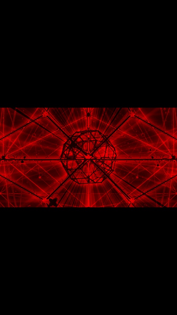 Crimson Core – Seamless Abstract Red Energy Geometry VJ Loop (HD)