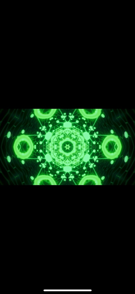 Sci-Fi Green Kaleido Core – グリーンコアのサイバー抽象 VJループ（HD / シームレス）