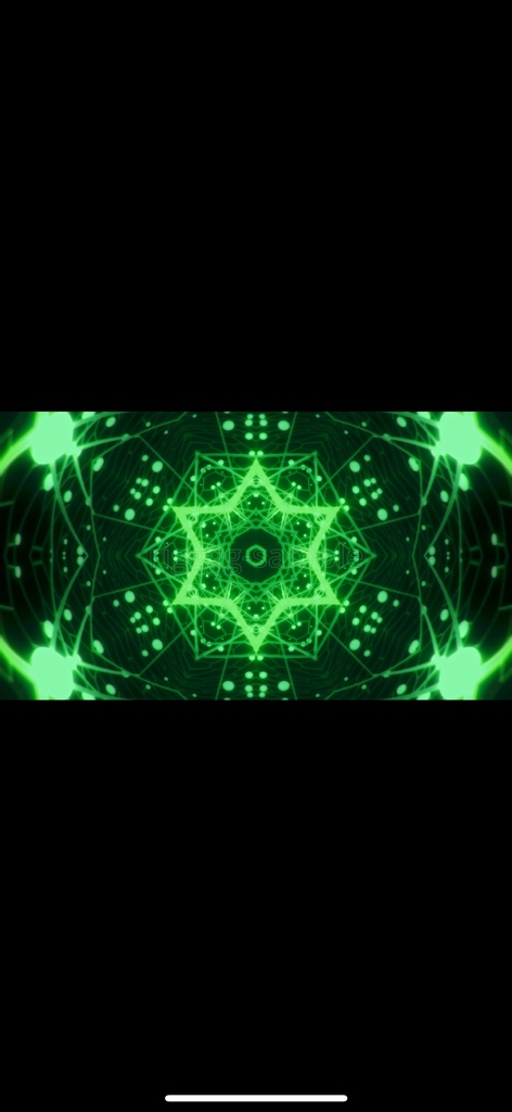 Sci-Fi Green Kaleido Core – グリーンコアのサイバー抽象 VJループ(HD / シームレス)