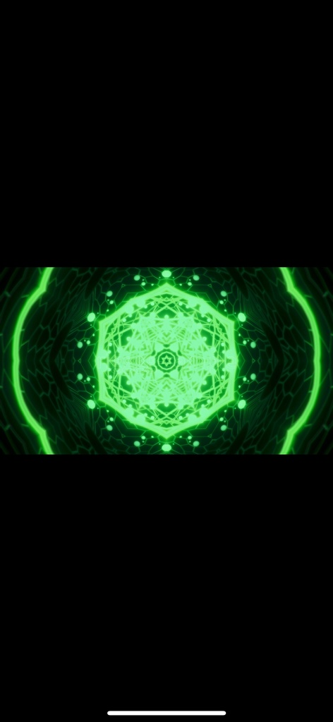 Sci-Fi Green Kaleido Core – グリーンコアのサイバー抽象 VJループ(HD / シームレス)