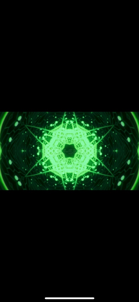 Sci-Fi Green Kaleido Core – グリーンコアのサイバー抽象 VJループ(HD / シームレス)