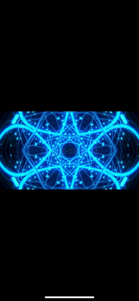 Sci-Fi Blue Kaleido Core – ブルーが揺れるカレイドコア VJループ（HD / シームレス）