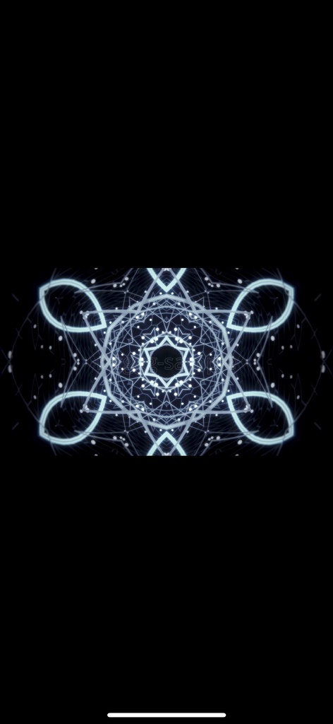 Sci-Fi Silver Kaleido Core – シルバーが静かに広がるカレイドコア VJループ(HD / シームレス)