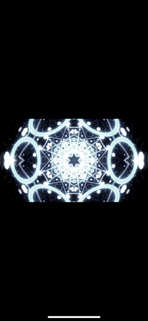 Sci-Fi Silver Kaleido Core – シルバーが静かに広がるカレイドコア VJループ(HD / シームレス)