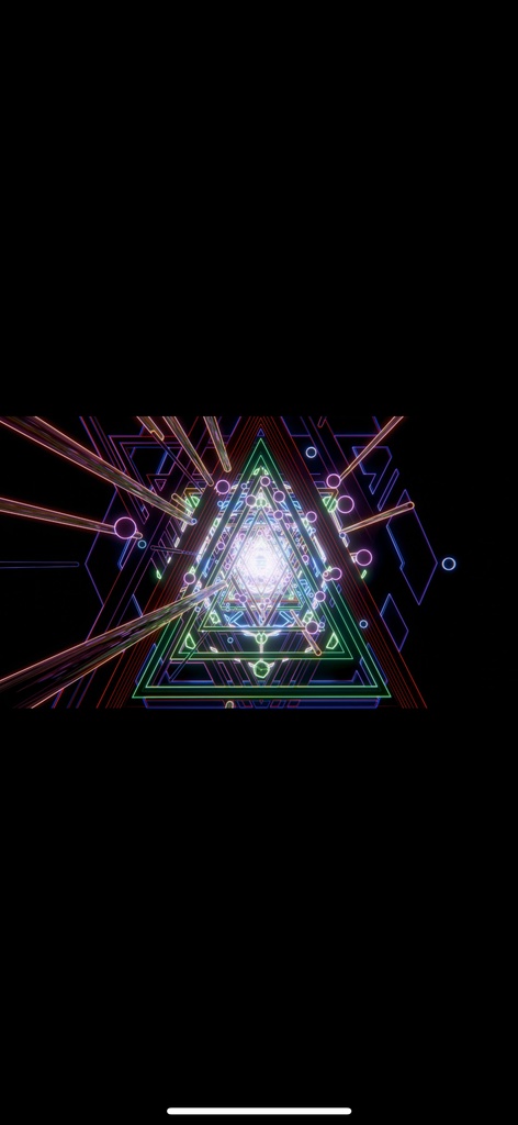 Neon Pulse Cyber Tunnel – カラフル抽象VJループ(HD/4K シームレス)