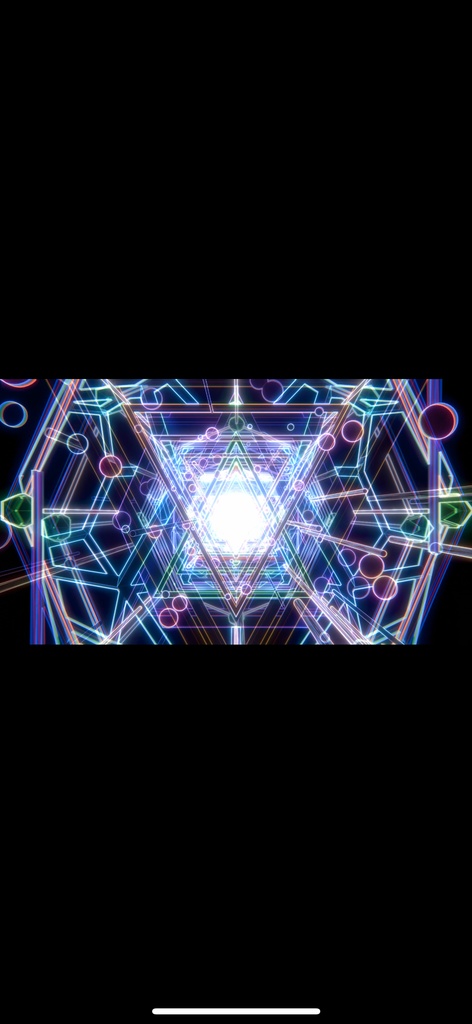 Neon Pulse Cyber Tunnel – カラフル抽象VJループ(HD/4K シームレス)