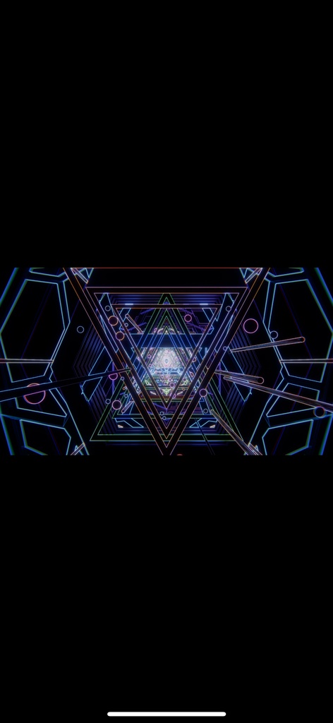 Multi-Color Cyber Tunnel VJ Loop（HD） マルチカラー・サイバートンネルトンネル VJループ