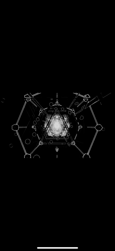 Monochrome Wireframe Tunnel – モノクロワイヤーフレーム・トンネル(HD シームレス VJループ)