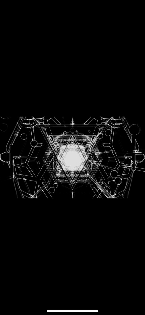 Monochrome Wireframe Tunnel – モノクロワイヤーフレーム・トンネル(HD シームレス VJループ)