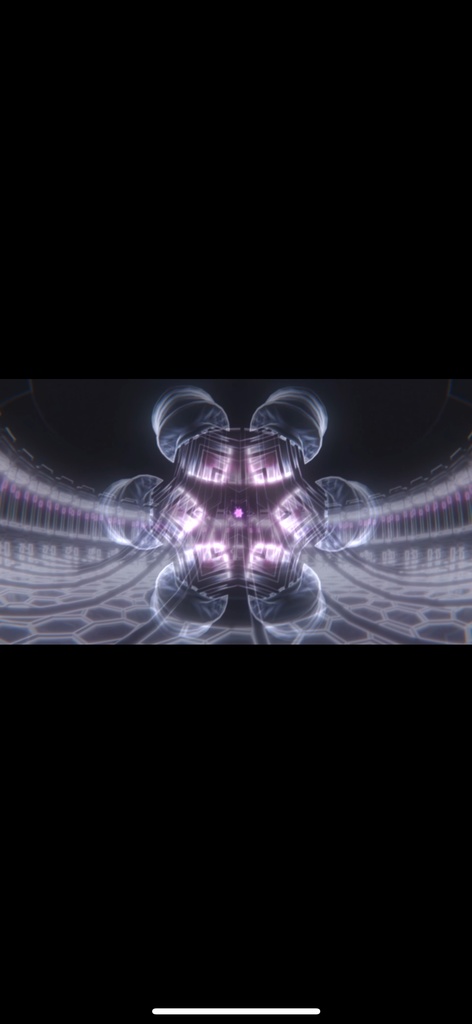 Pink Cyber Geometry Bloom – 抽象サイバーVJループ(HD / シームレス)