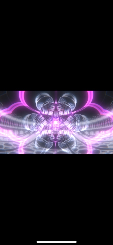 Pink Cyber Geometry Bloom – 抽象サイバーVJループ（HD / シームレス）