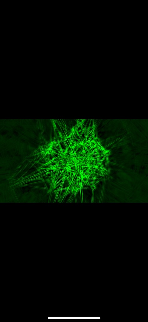 クオンタム・グリーンコア – サイバー幾何学VJループ【HD / シームレス】