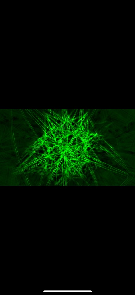 クオンタム・グリーンコア – サイバー幾何学VJループ【HD / シームレス】