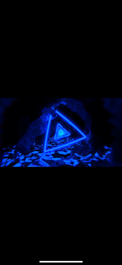 ブルー インフィニット ライトトンネル VJループ(HD)