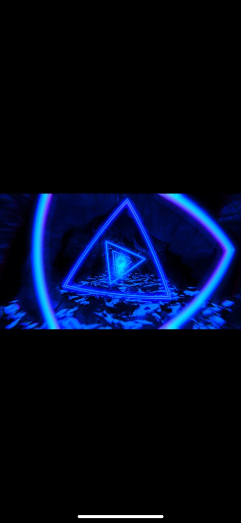 ブルー インフィニット ライトトンネル VJループ(HD)