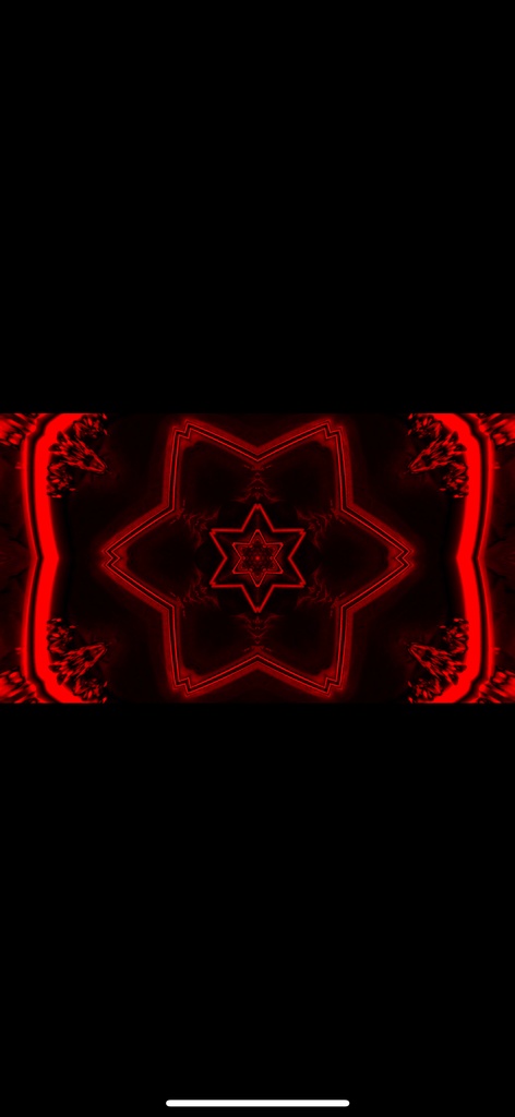 レッド インフィニット ライトトンネル VJループ(HD)