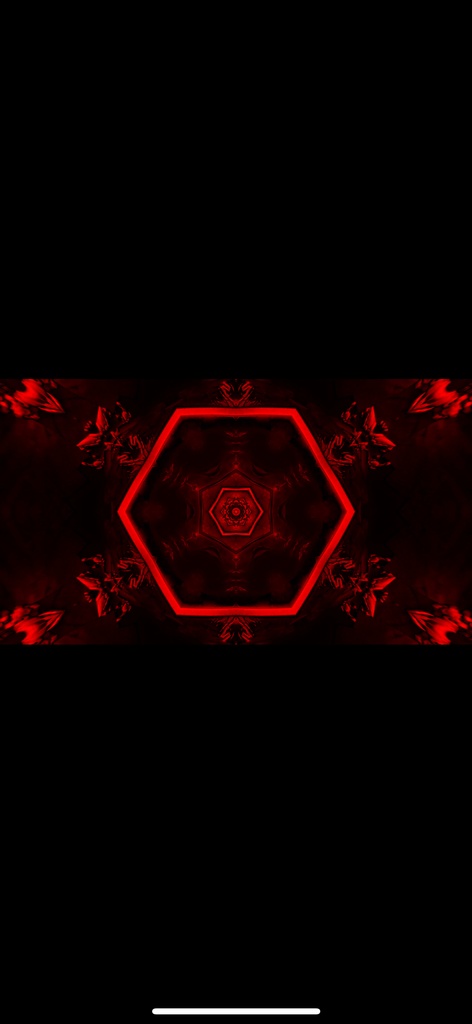 レッド インフィニット ライトトンネル VJループ(HD)