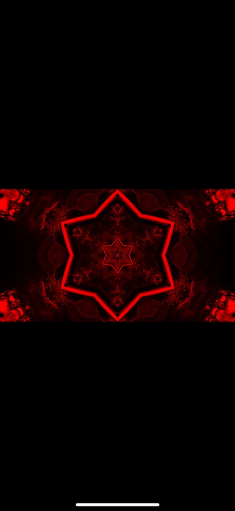 レッド インフィニット ライトトンネル VJループ(HD)