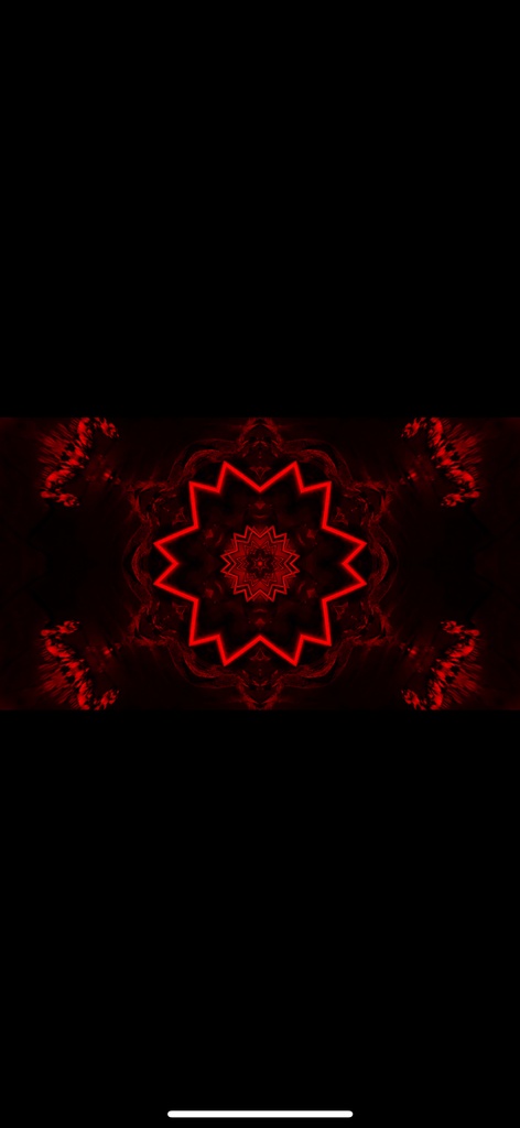 レッド インフィニット ライトトンネル VJループ(HD)