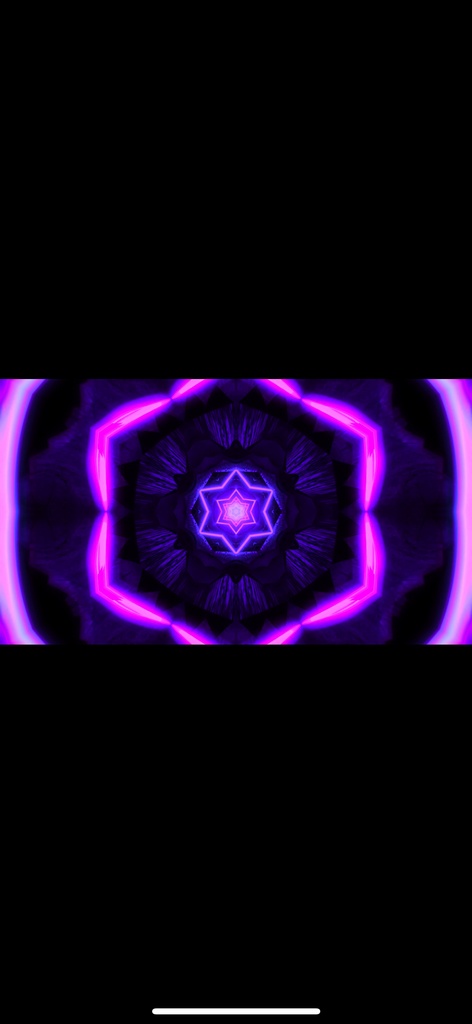 パープル カレイドスコープ VJループ(HD)