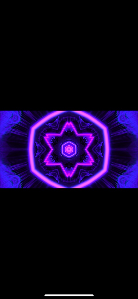 パープル カレイドスコープ VJループ（HD）