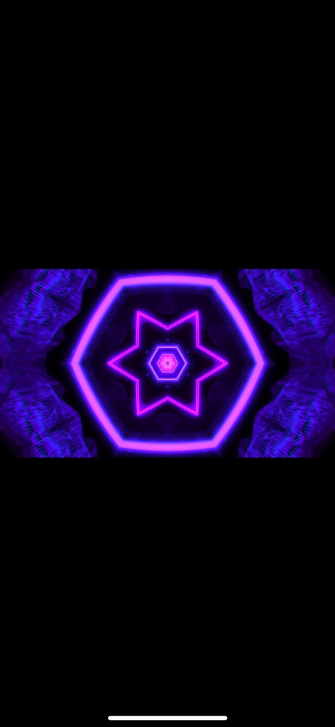 パープル カレイドスコープ VJループ(HD)