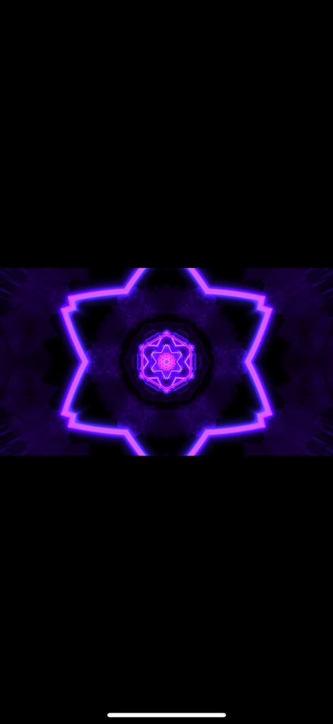 パープル カレイドスコープ VJループ(HD)