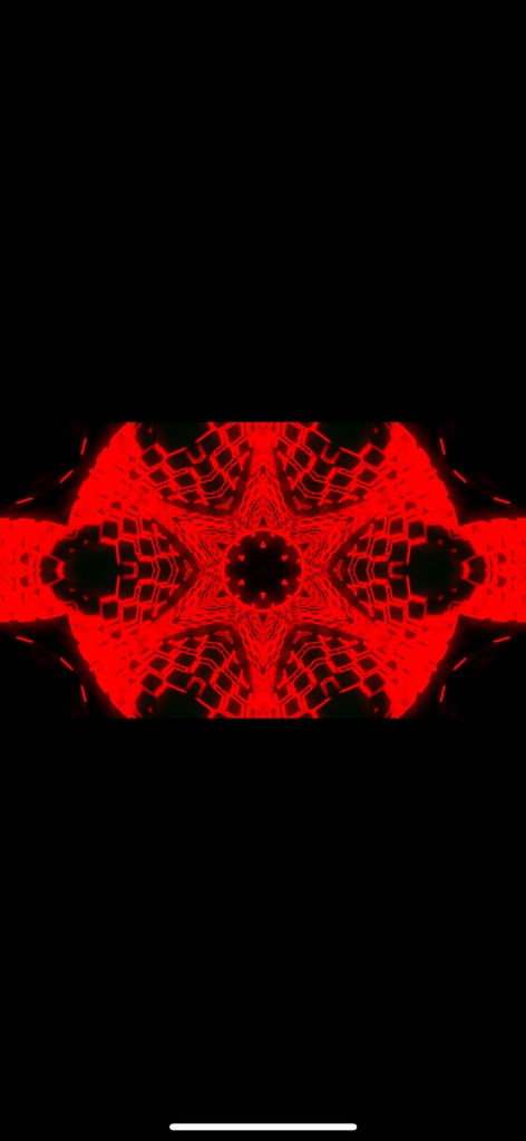Red Kaleidoscope Cyber Core – Seamless HD Abstract Techno VJ Loop