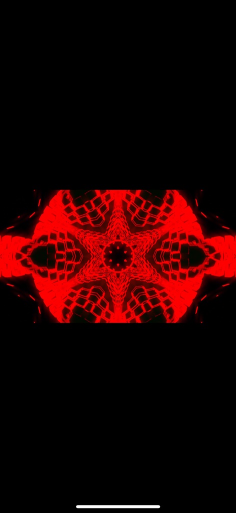 Red Kaleidoscope Cyber Core – Seamless HD Abstract Techno VJ Loop