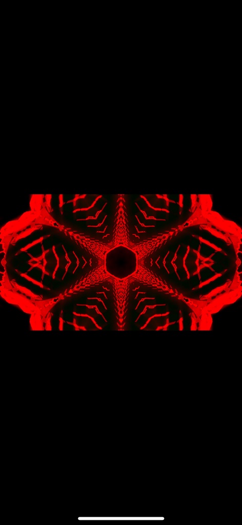 Red Kaleidoscope Cyber Core – Seamless HD Abstract Techno VJ Loop