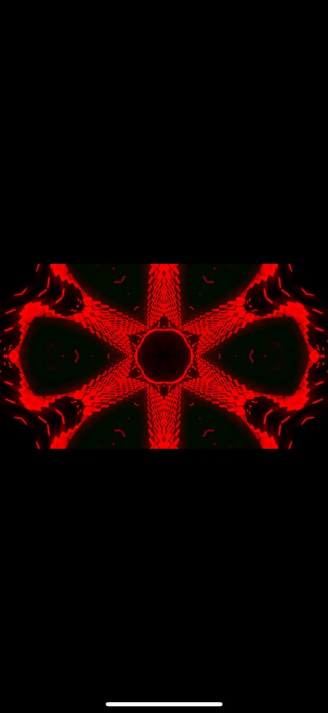Red Kaleidoscope Cyber Core – Seamless HD Abstract Techno VJ Loop