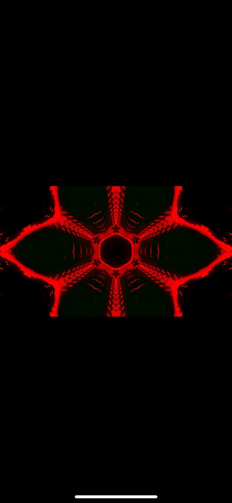 Red Kaleidoscope Cyber Core – Seamless HD Abstract Techno VJ Loop