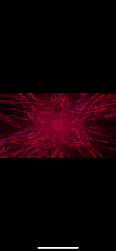 red ジオメトリ エネルギーコア|シームレス 抽象テクノ VJ ループ(HD)