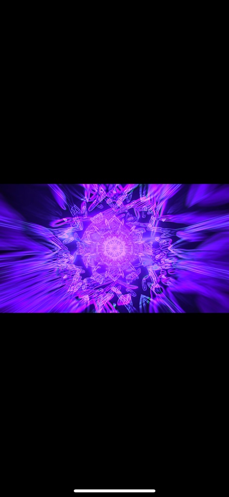 紫 ジオメトリ エネルギーコア|シームレス 抽象テクノ VJ ループ(HD)