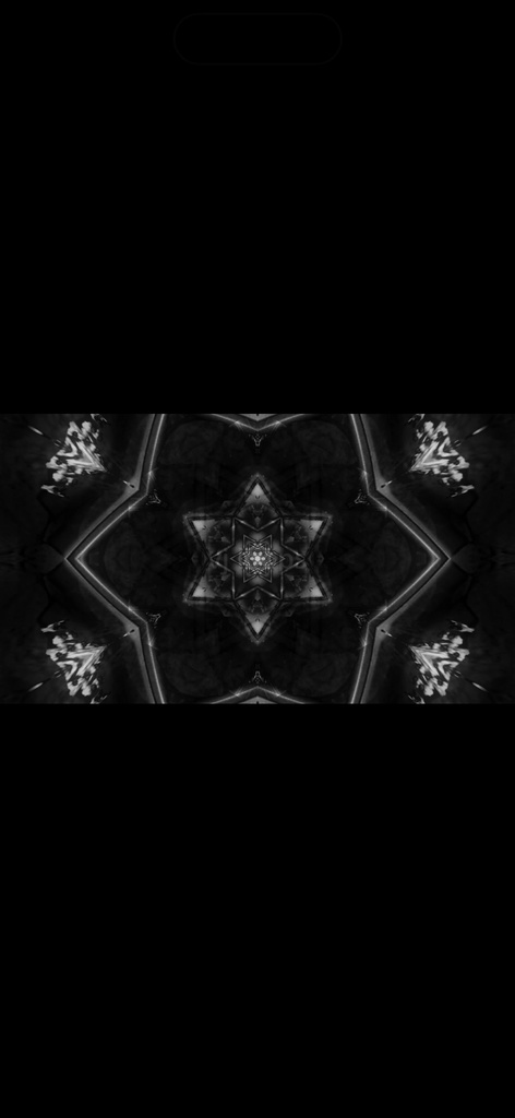 vj36 Kaleidoscope Monochrome Intense|シームレス 抽象カレイドスコープ VJループ(HD) ※ BOOTHは日本語タイトルでOK