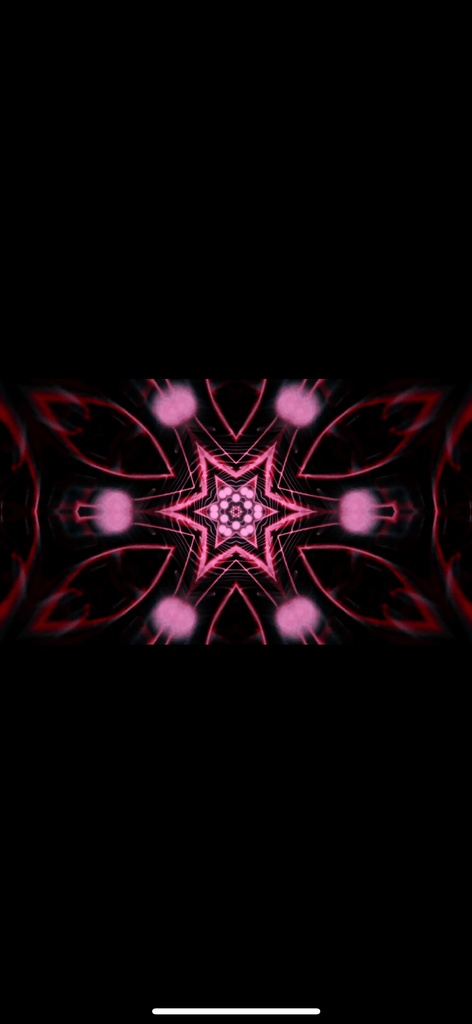 Cherry Pink Energy Core Symmetry – Futuristic Cyber VJ Loop(HD・シームレス)