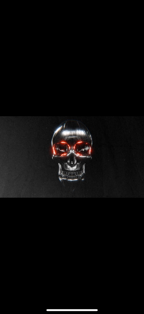 Cyber Skull Glitch Crash – 瞬間信号エラー サイバー骸骨 VJループ HD(シームレス)