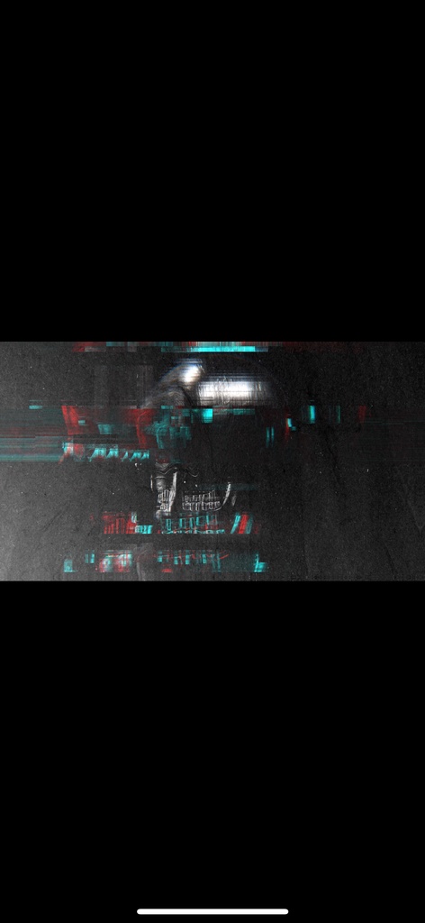 Cyber Skull Glitch Crash – 瞬間信号エラー サイバー骸骨 VJループ HD(シームレス)