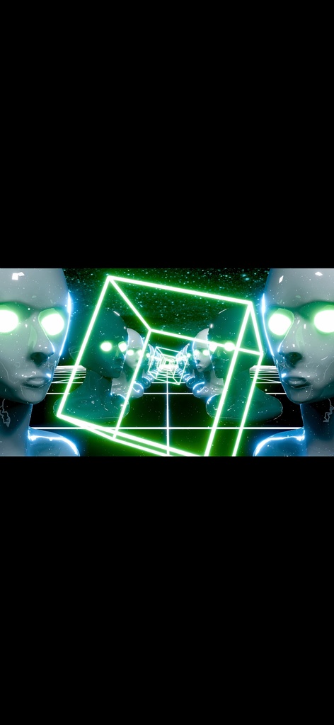 Android Mind Corridor – サイバー・アンドロイド意識回廊 VJループ（HD・シームレス）