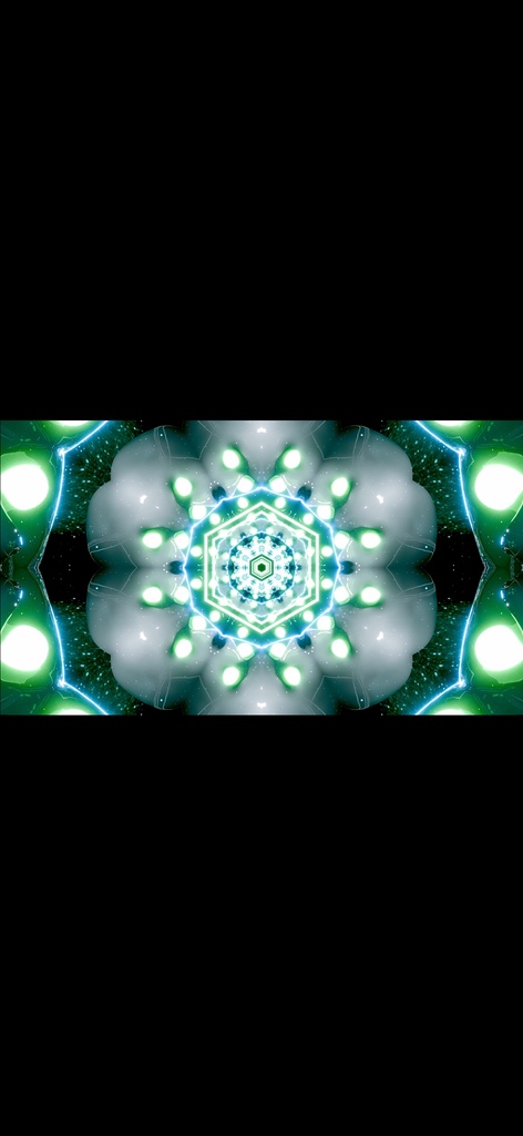 Cyber AI Core Kaleidoscope – 同期する人工知能中枢のサイバー曼荼羅 VJループ(HD・シームレス)