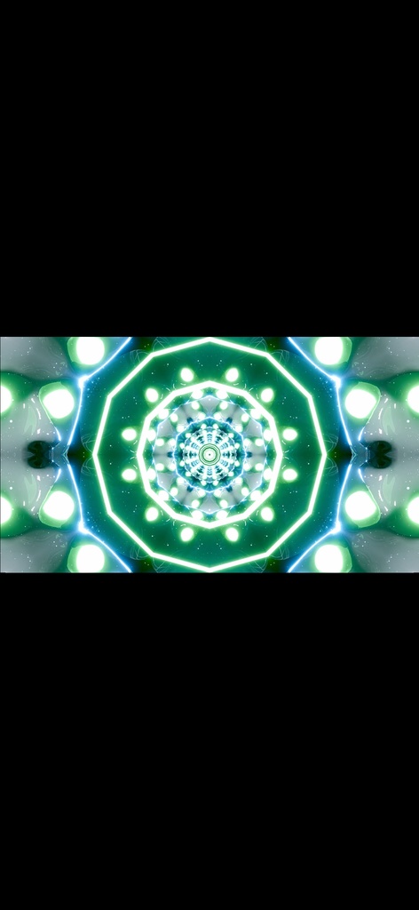 Cyber AI Core Kaleidoscope – 同期する人工知能中枢のサイバー曼荼羅 VJループ（HD・シームレス）