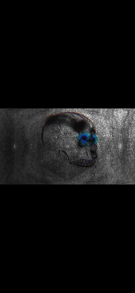 Hidden Skull Energy Core – 隠されたスカルとエネルギーコアのダークVJループ(HD・シームレス)