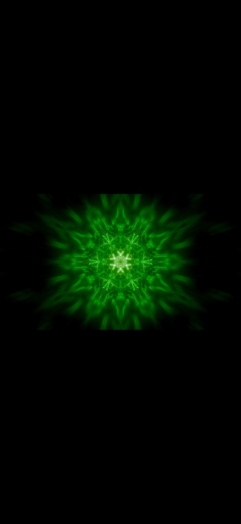 Green Quantum Energy Core Kaleidoscope 緑の量子エナジーコア 万華鏡VJループ(HD・シームレス)