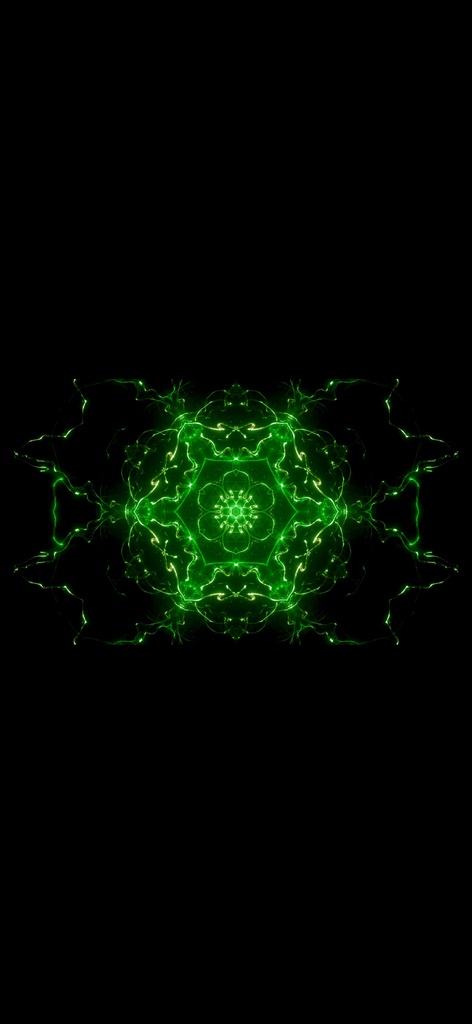 Green Quantum Energy Core Kaleidoscope 緑の量子エナジーコア 万華鏡VJループ(HD・シームレス)