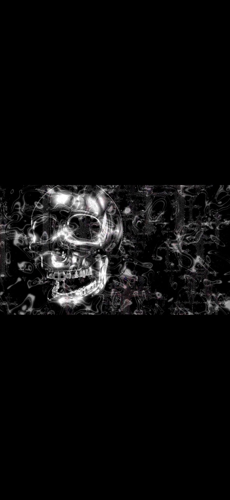 Cyber Skull Energy Core サイバー・スカル・エネルギーコア VJループ（HD・シームレス）