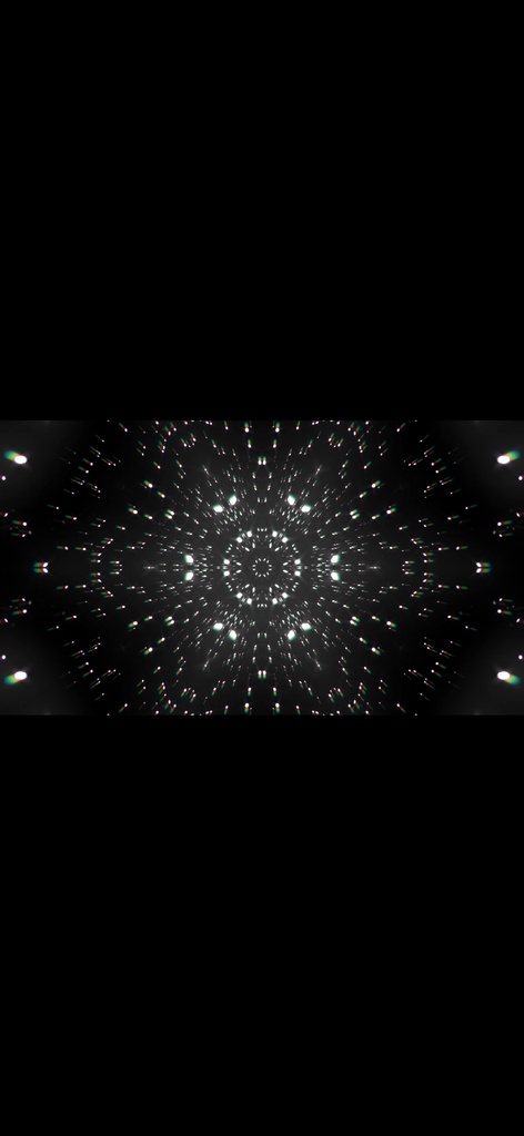 Mono Kaleidoscope Symmetry – シームレス VJ ループ